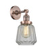 Innovations - 203-AC-G142-LED - LED Wall Sconce - Franklin Restoration - Antique Copper