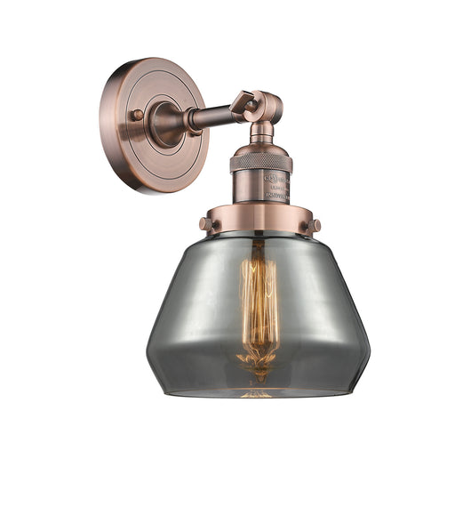 Innovations - 203-AC-G173-LED - LED Wall Sconce - Franklin Restoration - Antique Copper