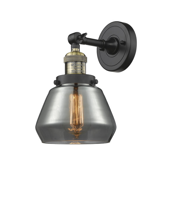 Innovations - 203-BAB-G173 - One Light Wall Sconce - Franklin Restoration - Black Antique Brass