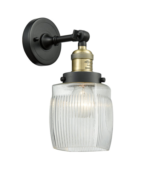Innovations - 203-BAB-G302-LED - LED Wall Sconce - Franklin Restoration - Black Antique Brass