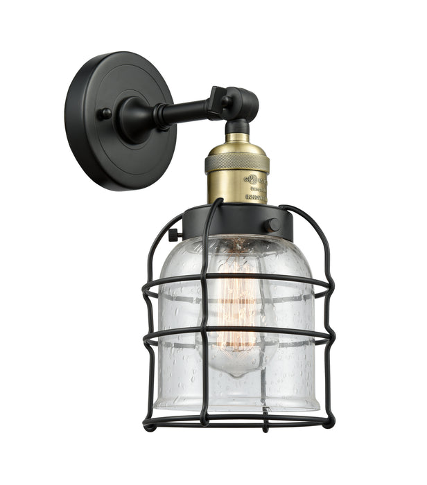 Innovations - 203-BAB-G54-CE-LED - LED Wall Sconce - Franklin Restoration - Black Antique Brass