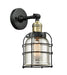 Innovations - 203-BAB-G58-CE-LED - LED Wall Sconce - Franklin Restoration - Black Antique Brass
