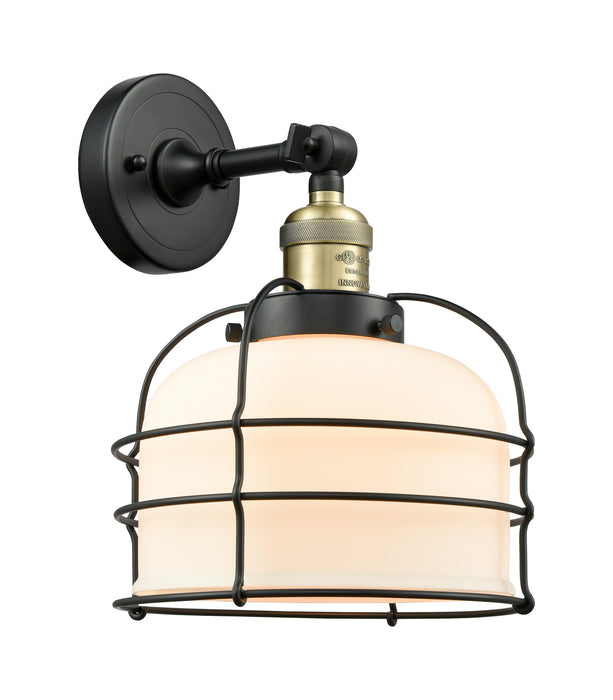 Innovations - 203-BAB-G71-CE-LED - LED Wall Sconce - Franklin Restoration - Black Antique Brass