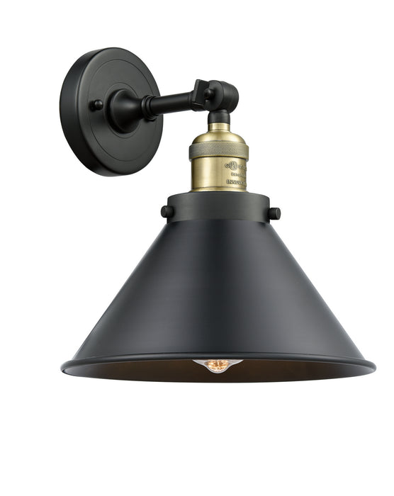 Innovations - 203-BAB-M10-BK - One Light Wall Sconce - Franklin Restoration - Black Antique Brass