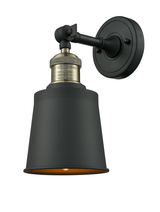 Innovations - 203-BAB-M9-BK-LED - LED Wall Sconce - Franklin Restoration - Black Antique Brass