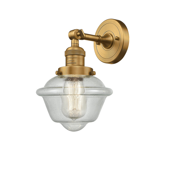 Innovations - 203-BB-G534-LED - LED Wall Sconce - Franklin Restoration - Brushed Brass