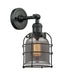 Innovations - 203-BK-G53-CE - One Light Wall Sconce - Franklin Restoration - Matte Black