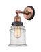 Innovations - 203BP-ACBK-G184 - One Light Wall Sconce - Franklin Restoration - Antique Copper