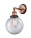 Innovations - 203BP-ACBK-G202-8 - One Light Wall Sconce - Franklin Restoration - Antique Copper