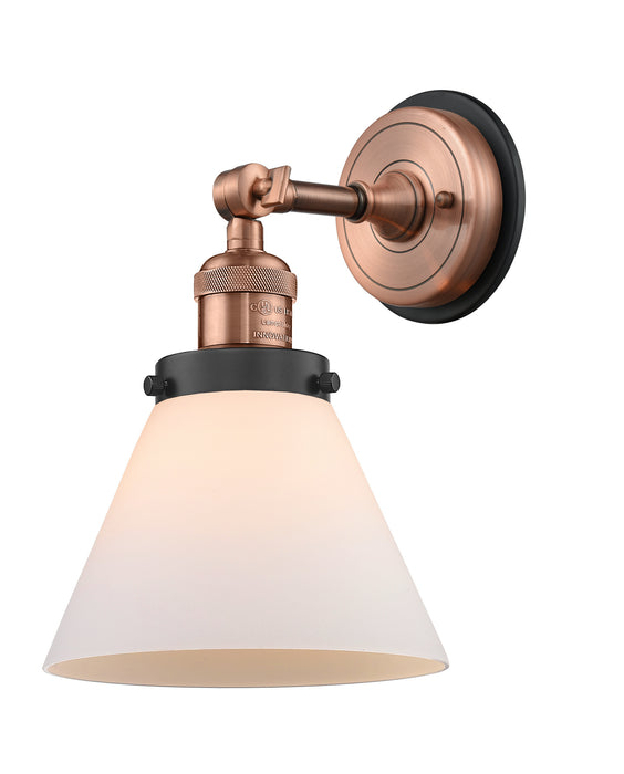 Innovations - 203BP-ACBK-G41 - One Light Wall Sconce - Franklin Restoration - Antique Copper