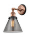 Innovations - 203BP-ACBK-G43 - One Light Wall Sconce - Franklin Restoration - Antique Copper