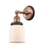 Innovations - 203BP-ACBK-G51 - One Light Wall Sconce - Franklin Restoration - Antique Copper