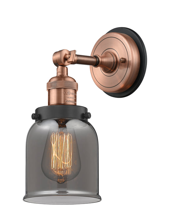 Innovations - 203BP-ACBK-G53 - One Light Wall Sconce - Franklin Restoration - Antique Copper