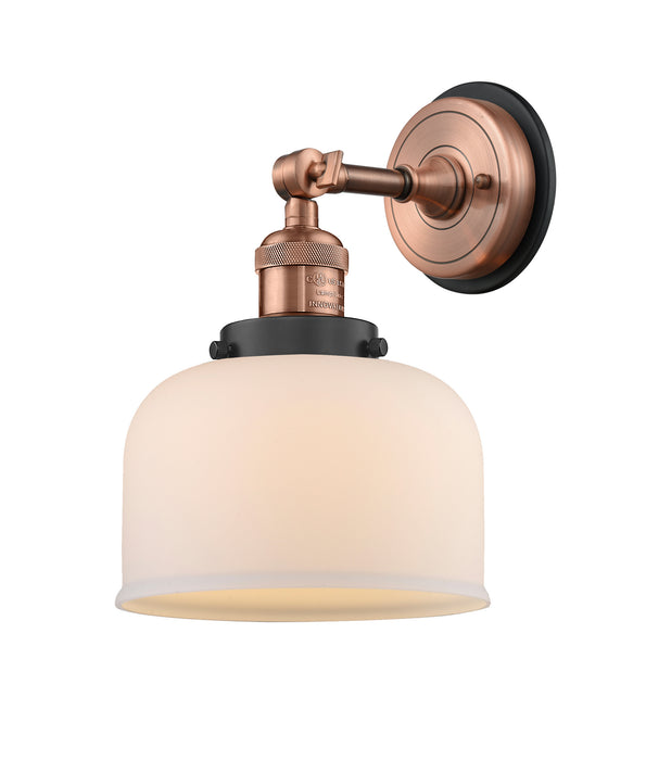 Innovations - 203BP-ACBK-G71 - One Light Wall Sconce - Franklin Restoration - Antique Copper