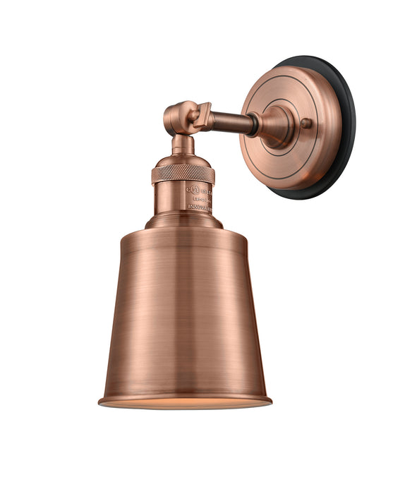 Innovations - 203BP-ACBK-M9-AC - One Light Wall Sconce - Franklin Restoration - Antique Copper