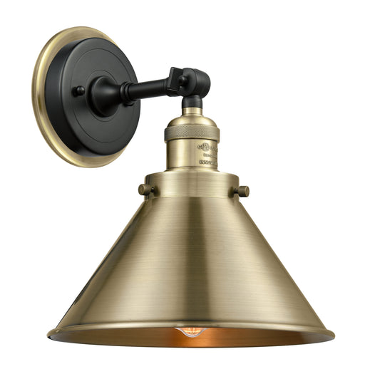 Innovations - 203BP-BABAB-M10-AB - One Light Wall Sconce - Franklin Restoration - Black Antique Brass