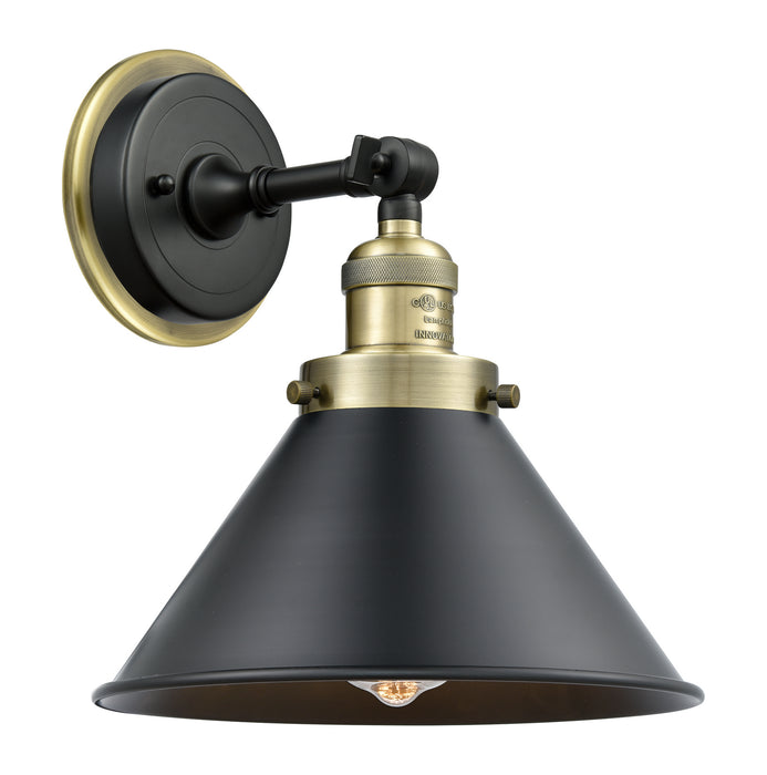 Innovations - 203BP-BABAB-M10-BK - One Light Wall Sconce - Franklin Restoration - Black Antique Brass