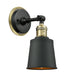 Innovations - 203BP-BABAB-M9-BK - One Light Wall Sconce - Franklin Restoration - Black Antique Brass