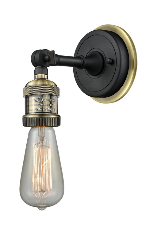 Innovations - 203BPNH-BABAB - One Light Wall Sconce - Franklin Restoration - Black Antique Brass