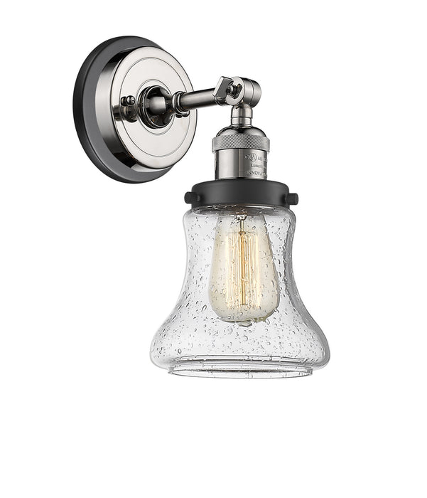 Innovations - 203BP-PNBK-G194 - One Light Wall Sconce - Franklin Restoration - Polished Nickel