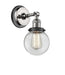 Innovations - 203BP-PNBK-G202-6 - One Light Wall Sconce - Franklin Restoration - Polished Nickel