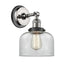 Innovations - 203BP-PNBK-G72 - One Light Wall Sconce - Franklin Restoration - Polished Nickel