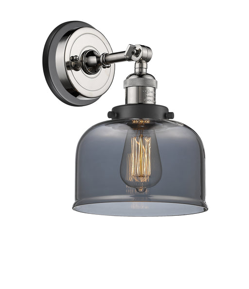 Innovations - 203BP-PNBK-G73 - One Light Wall Sconce - Franklin Restoration - Polished Nickel