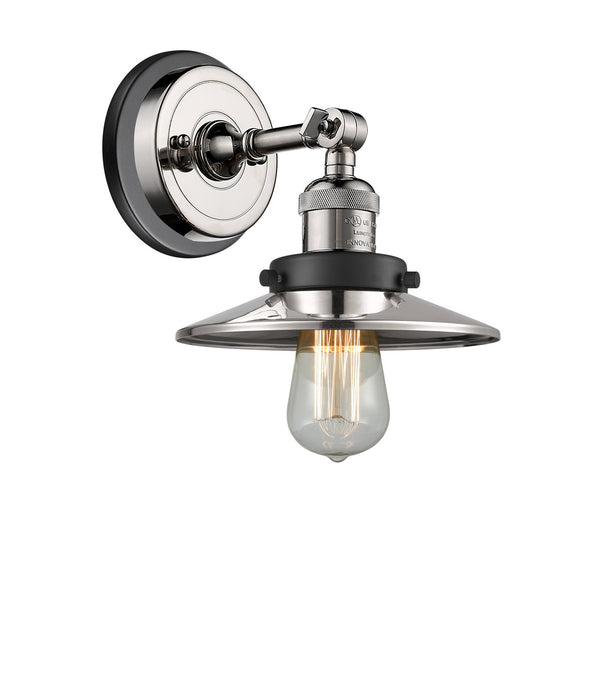 Innovations - 203BP-PNBK-M1-PN - One Light Wall Sconce - Franklin Restoration - Polished Nickel