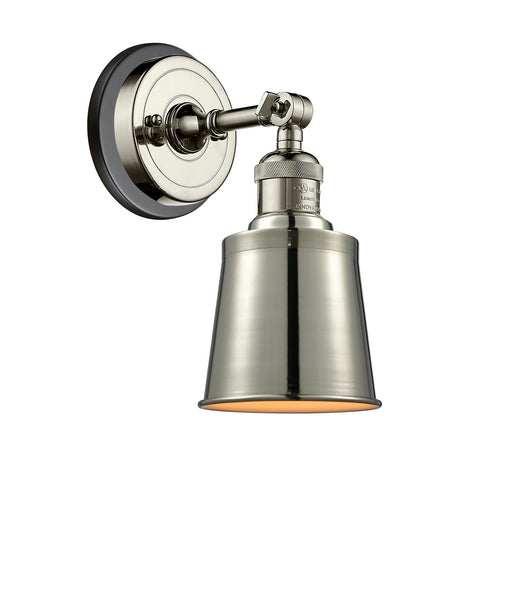 Innovations - 203BP-PNBK-M9-PN - One Light Wall Sconce - Franklin Restoration - Polished Nickel