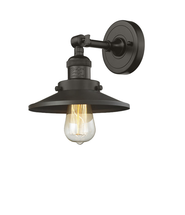 Innovations - 203-OB-M5-LED - LED Wall Sconce - Franklin Restoration - Oil Rubbed Bronze