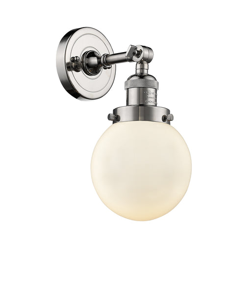 Innovations - 203-PN-G201-6-LED - LED Wall Sconce - Franklin Restoration - Polished Nickel