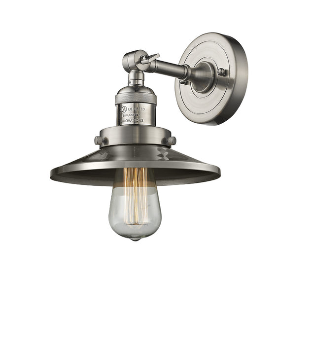 Innovations - 203-SN-M2-LED - LED Wall Sconce - Franklin Restoration - Brushed Satin Nickel