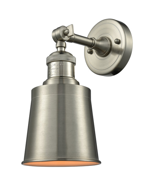 Innovations - 203-SN-M9-SN - One Light Wall Sconce - Franklin Restoration - Brushed Satin Nickel