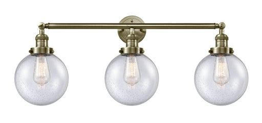 Innovations - 205-AB-G204-8-LED - LED Bath Vanity - Franklin Restoration - Antique Brass