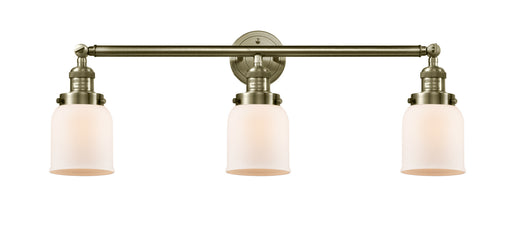 Innovations - 205-AB-G51 - Three Light Bath Vanity - Franklin Restoration - Antique Brass