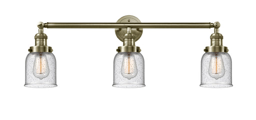 Innovations - 205-AB-G54 - Three Light Bath Vanity - Franklin Restoration - Antique Brass