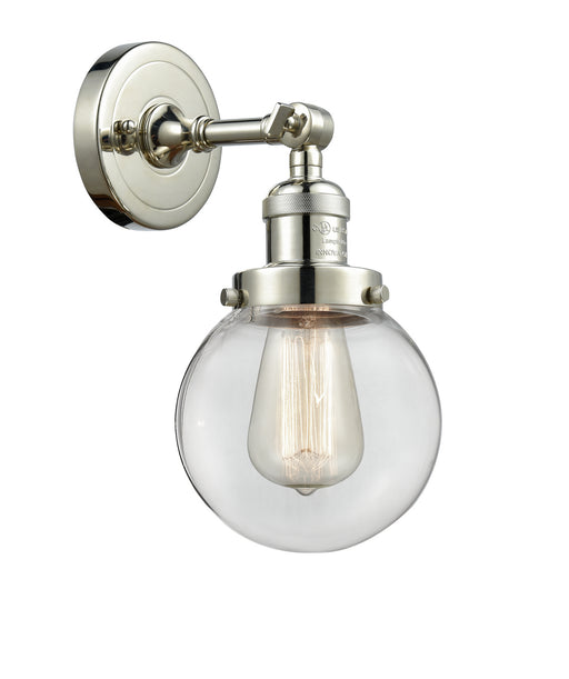 Innovations - 203-PN-G202-6-LED - LED Wall Sconce - Franklin Restoration - Polished Nickel