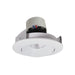 Nora Lighting - NPR-4RC27XMPW - Adjustable Trim - Matte Powder White Reflector / Matte Powder White Flange