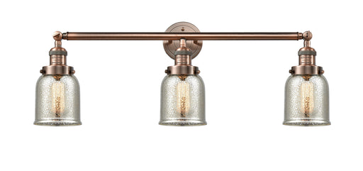 Innovations - 205-AC-G58 - Three Light Bath Vanity - Franklin Restoration - Antique Copper