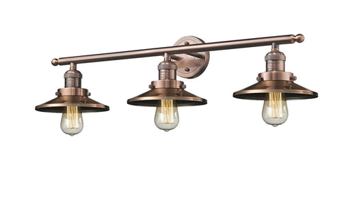 Innovations - 205-AC-M3-LED - LED Bath Vanity - Franklin Restoration - Antique Copper
