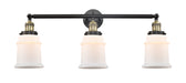 Innovations - 205-BAB-G181 - Three Light Bath Vanity - Franklin Restoration - Black Antique Brass