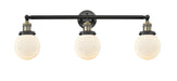 Innovations - 205-BAB-G201-6-LED - LED Bath Vanity - Franklin Restoration - Black Antique Brass