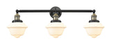Innovations - 205-BAB-G531 - Three Light Bath Vanity - Franklin Restoration - Black Antique Brass