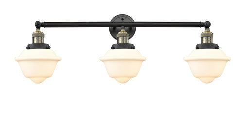 Innovations - 205-BAB-G531 - Three Light Bath Vanity - Franklin Restoration - Black Antique Brass