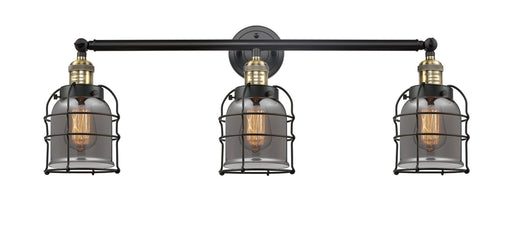 Innovations - 205-BAB-G53-CE - Three Light Bath Vanity - Franklin Restoration - Black Antique Brass