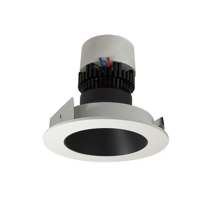 Nora Lighting - NPR-4RNDC27XBW - Recessed - Black Reflector / White Flange