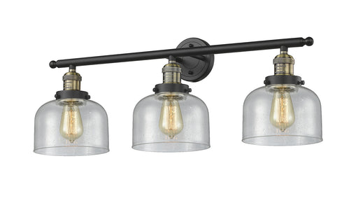 Innovations - 205-BAB-G74 - Three Light Bath Vanity - Franklin Restoration - Black Antique Brass