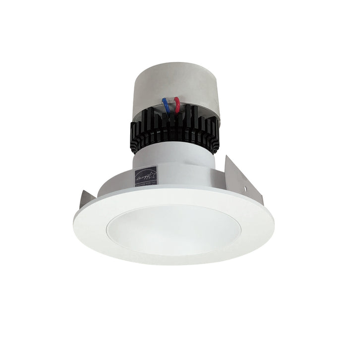 Nora Lighting - NPR-4RNDC35XMPW - Recessed - Matte Powder White Reflector / Matte Powder White Flange