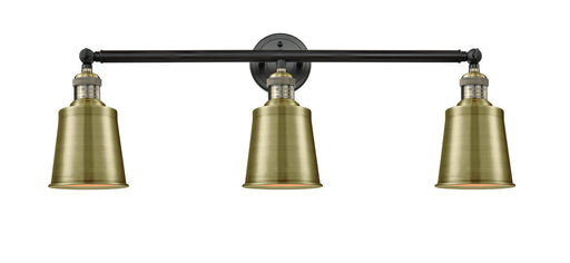 Innovations - 205-BAB-M9-AB - Three Light Bath Vanity - Franklin Restoration - Black Antique Brass