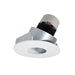 Nora Lighting - NPR-4RPHA30XHZMPW - Adjustable Trim - Haze Pinhole / Matte Powder White Flange